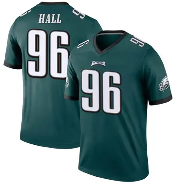 Men's Nike Philadelphia Eagles Gabe Hall Jersey - Green Legend