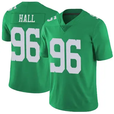 Men's Nike Philadelphia Eagles Gabe Hall Vapor Untouchable Jersey - Green Limited