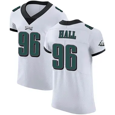 Men's Nike Philadelphia Eagles Gabe Hall Vapor Untouchable Jersey - White Elite