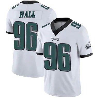 Men's Nike Philadelphia Eagles Gabe Hall Vapor Untouchable Jersey - White Limited