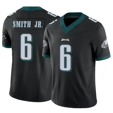 Men's Nike Philadelphia Eagles Prince Smith Jr. Vapor F.U.S.E. Jersey - Black Limited