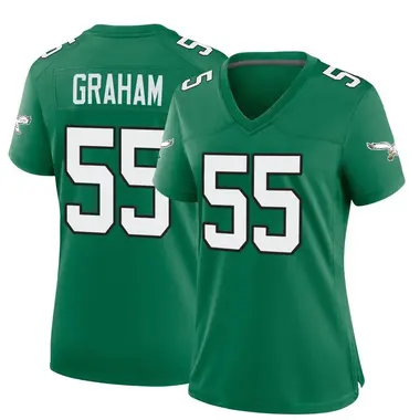 Women's Nike Philadelphia Eagles Brandon Graham Kelly Alternate Jersey - Green Game