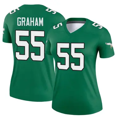 Women's Nike Philadelphia Eagles Brandon Graham Kelly Alternate Jersey - Green Legend