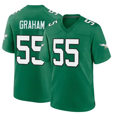 Youth Nike Philadelphia Eagles Brandon Graham Kelly Alternate Jersey - Green Game