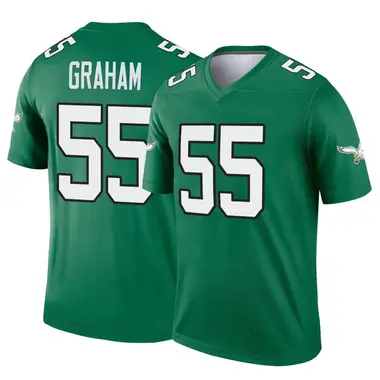 Youth Nike Philadelphia Eagles Brandon Graham Kelly Alternate Jersey - Green Legend