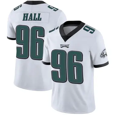 Youth Nike Philadelphia Eagles Gabe Hall Vapor Untouchable Jersey - White Limited